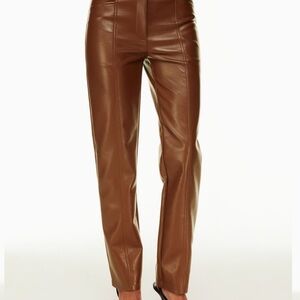 Aritzia Rebel High-waisted Vegan Leather pants